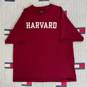 Vintage AS Sports Harvard University short sleeve tee shirt
